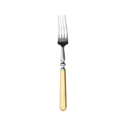 Sobor Forchetta da Tavola Inox 18/0 Manico PVD Oro Satinato 12 Pezzi