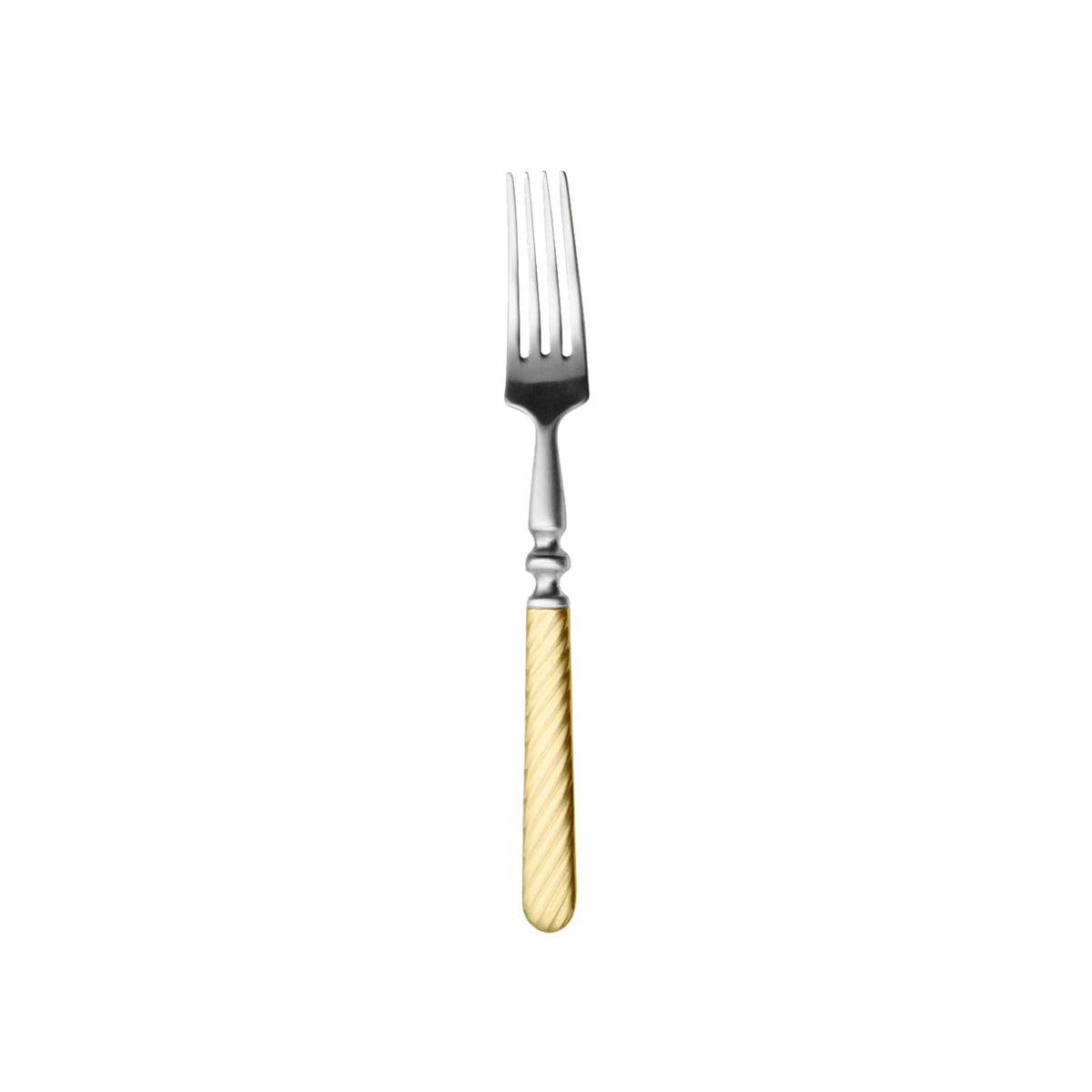 Sobor Forchetta Frutta Inox 18/0 Manico PVD Oro Satinato 12 Pezzi