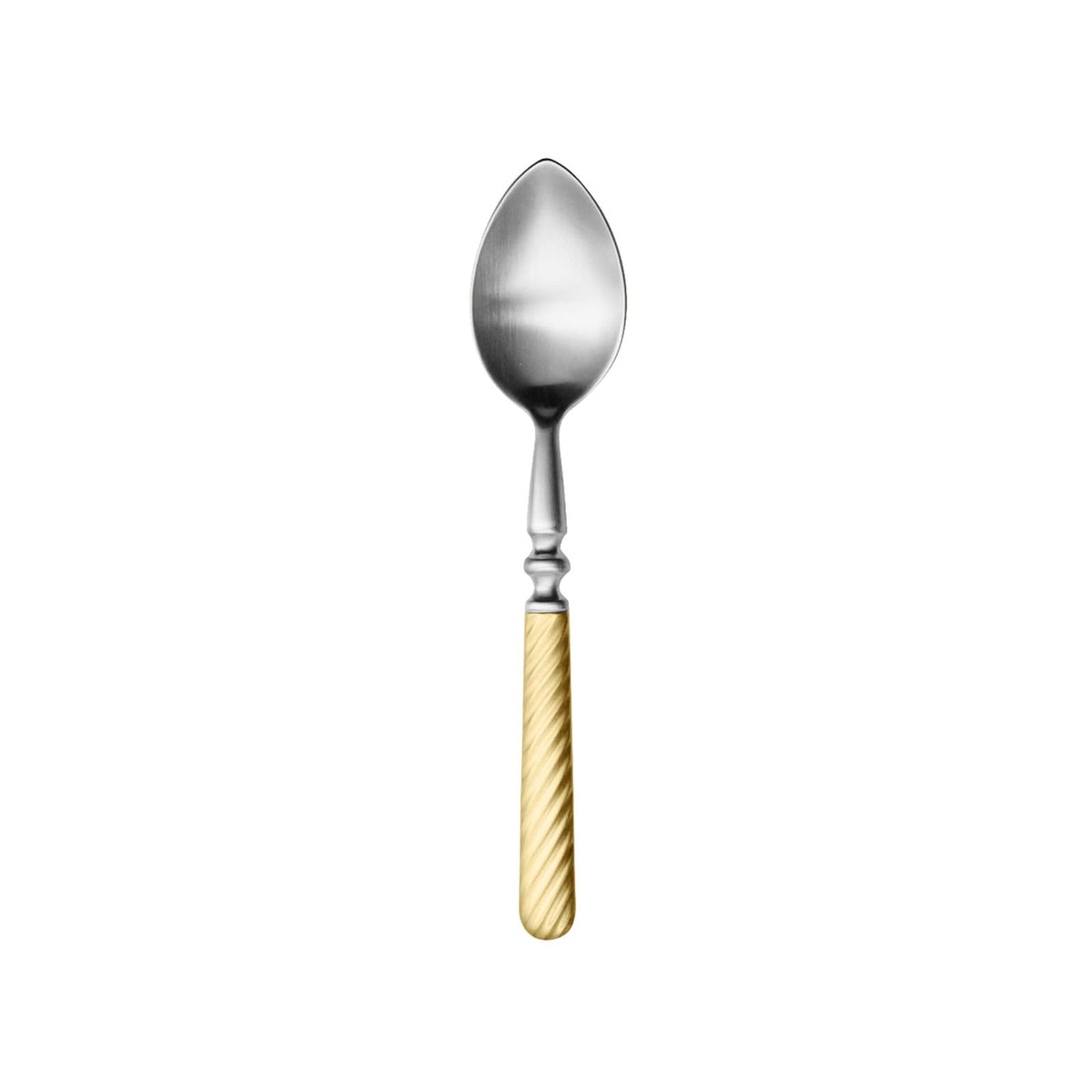 Sobor Cucchiaio Frutta Inox 18/0 Manico PVD Oro Satinato 12 Pezzi