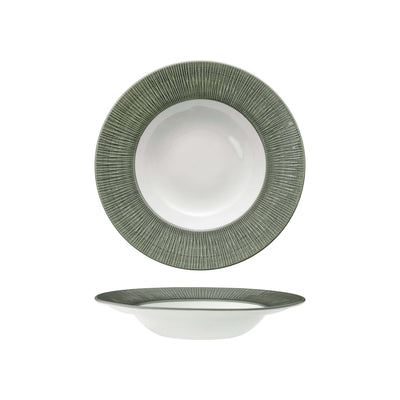 Churchill Bamboo Alpine Piatto Pasta 24 cm 12 Pezzi
