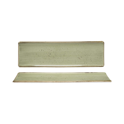 Churchill Stonecast Sage Green Vassoio Ovale 29,5x8,8 cm 6 Pezzi