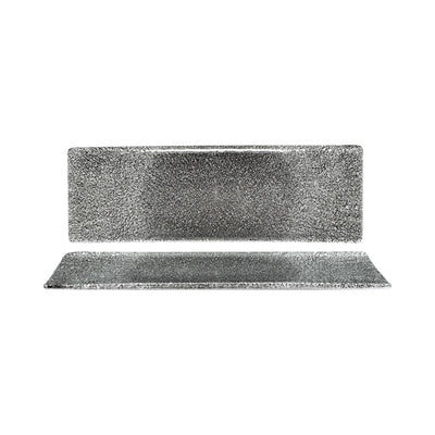 Churchill Studio Prints Raku Quartz Black Vassoio Ovale 32,3x10,5 cm 6 Pezzi