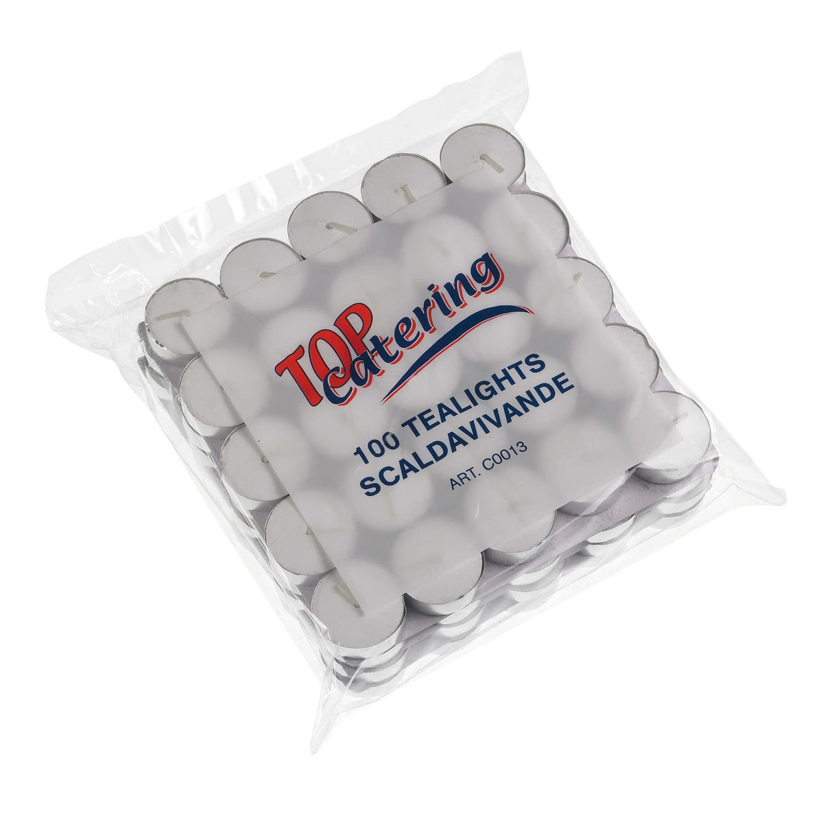 Candele T-Light di Ricambio Confezione 100 Pezzi