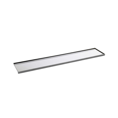 Vassoio Bar e Pasticceria Argento 50x10 cm H 1
