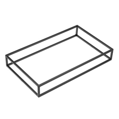Alzata Buffet in Metallo Nero GN 1/1 53x32,5 cm H 8 cm