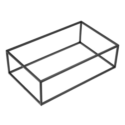 Alzata Buffet in Metallo Nero GN 1/1 53x32,5 cm H 16 cm