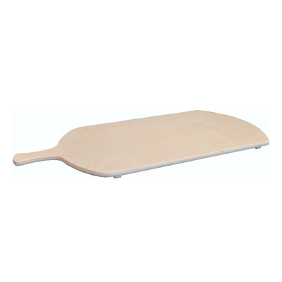 Tagliere Pizza in Legno Multistrato con Manico e Piedi 83x37 cm H 2,7 cm 1 Pezzo