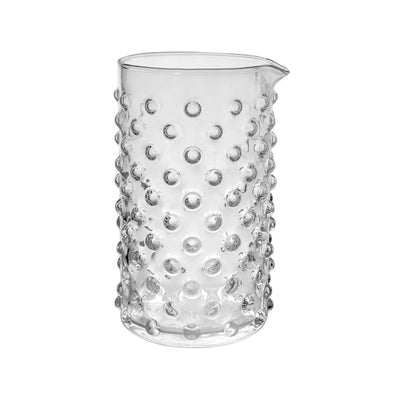 Bubble Mixing Glass con Beccuccio Vetro Soffiato a Bocca 75 cl 4 Pezzi