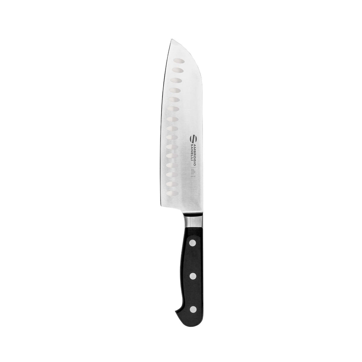 Sanelli Maitre Coltello Santoku Alveolato 18 cm