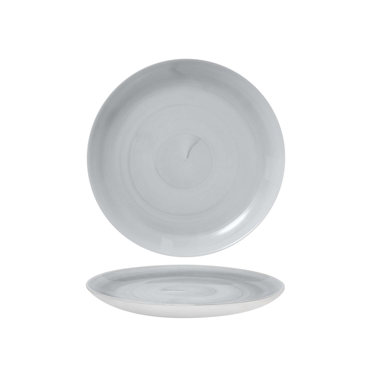 Churchill Stonecast Canvas Grey Piatto Frutta 21,7 cm 12 Pezzi