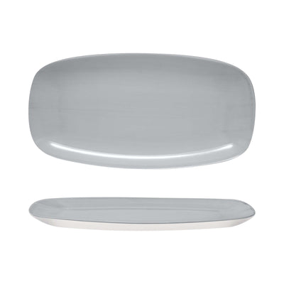 Churchill Stonecast Canvas Grey Vassoio Rettangolare 35,5x18,9 cm 6 Pezzi