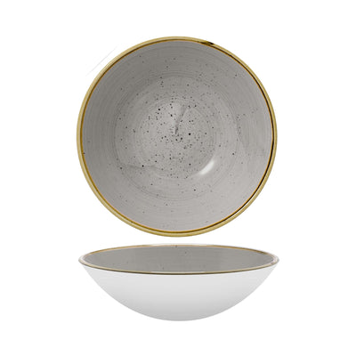 Churchill Stonecast Grigio Puntinato Insalatiera 22,2 cm 6 Pezzi