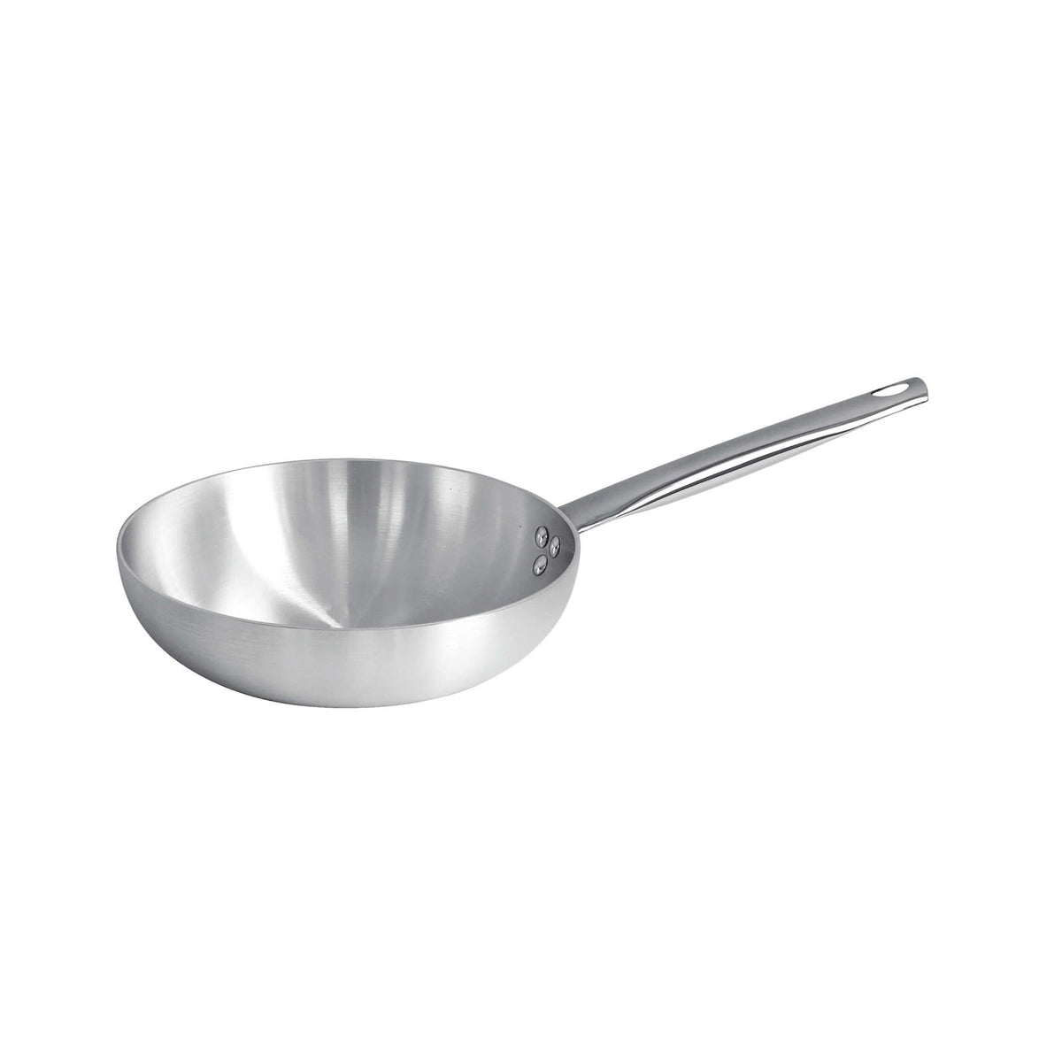 Pinti Tender Alu Expert Padella Svasata Alta 1 Manico Alluminio Induzione Ø 24 cm 2,2 L