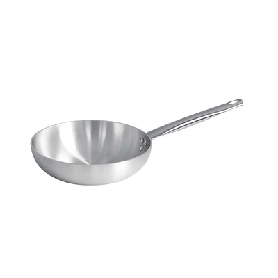 Pinti Tender Alu Expert Padella Svasata Alta 1 Manico Alluminio Induzione Ø 24 cm 2,2 L