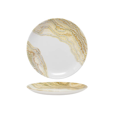 Churchill Tide Gold Piatto Frutta Ø 21,7 cm 12 Pezzi