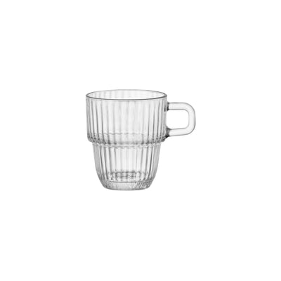 Bormioli Rocco Barshine Tazza Caffè Temperata Impilabile 8,9 cl 12 Pezzi