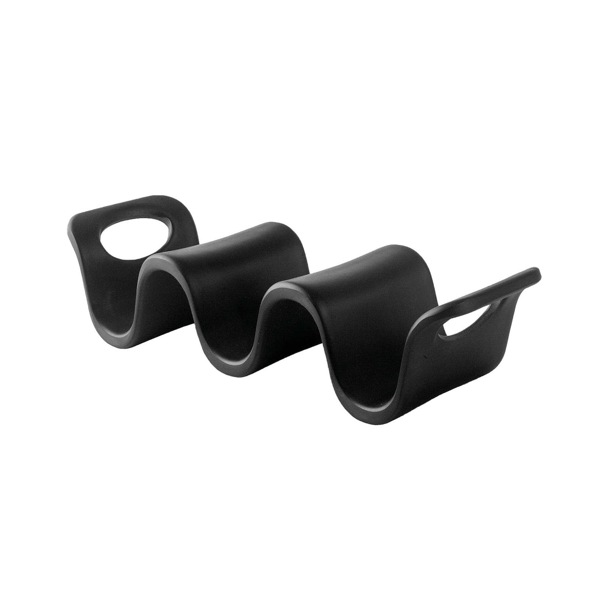 Supporto Porta Tacos in Melamina 2 o 3 Posti 18x6 cm H 4 cm 12 Pezzi