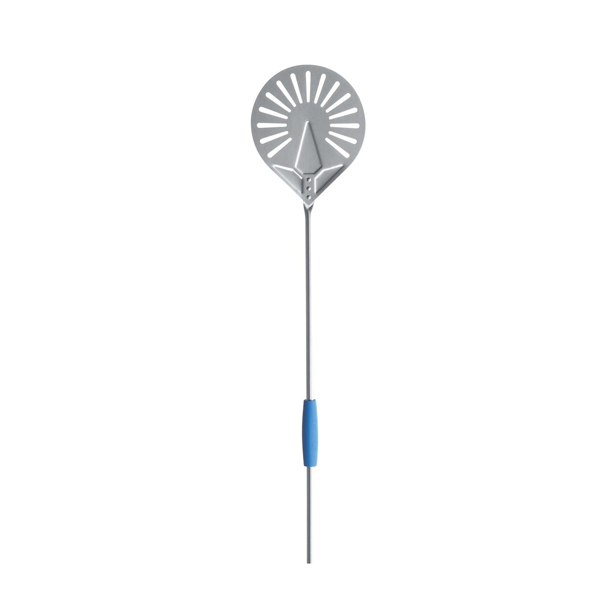 Gi.Metal 2 Smart Palettino Pizza Tondo Forato Inox 20 cm Manico 150 cm