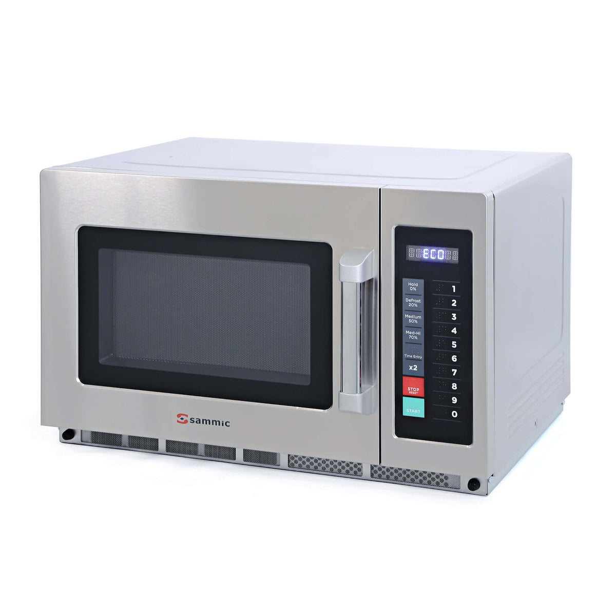 Forno a Microonde Professionale Inox 34 Litri 1800 W
