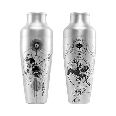 Shaker Parisienne Chrono Mythos Argento 550 ml