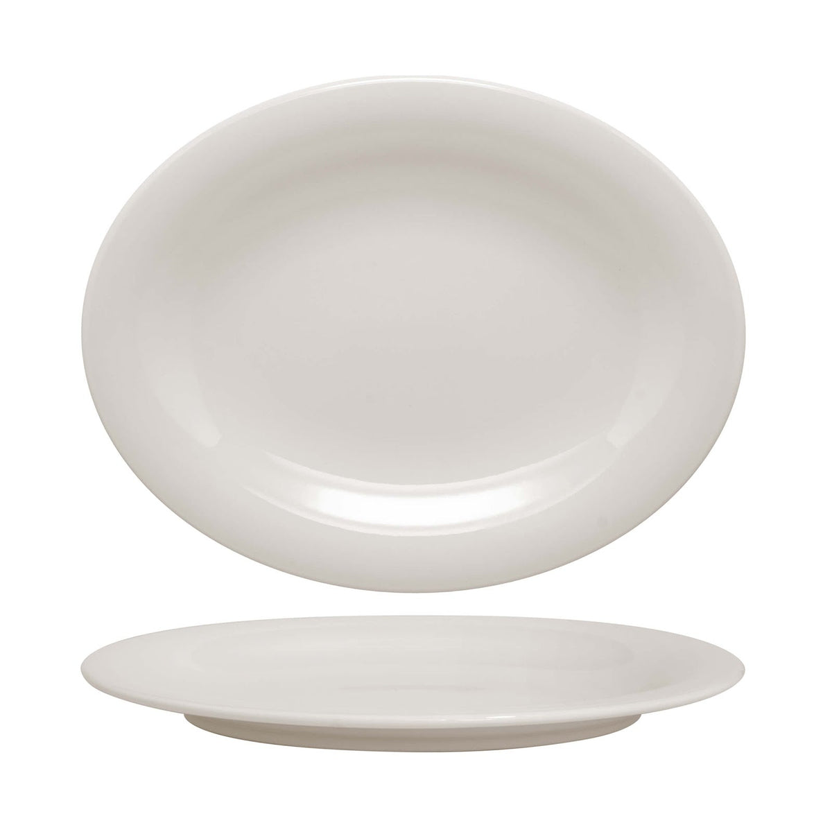 Gural Paris Vassoio Ovale New Bone China 29x22,5 cm 6 Pezzi