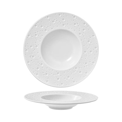 Gural Moon Piatto Fondo Gourmet New Bone China Bianco 22 cm 12 Pezzi
