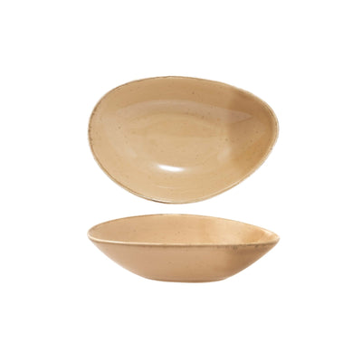 Gural Colour Glaze New Bone Hazelnut Coppetta Triangolare 13x9 cm 12 Pezzi