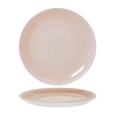 Churchill Stonecast Canvas Coral Piatto Piano 28,8 cm 12 Pezzi