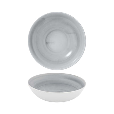 Churchill Stonecast Canvas Grey Piatto Fondo 18,2 cm 12 Pezzi