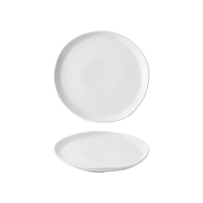 Churchill Envisage Natural Piatto Piano Ceramica 25,5 cm 6 Pezzi