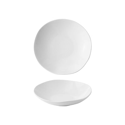 Churchill Envisage Natural Piatto Fondo Coupe Ceramica 25 cm 6 Pezzi