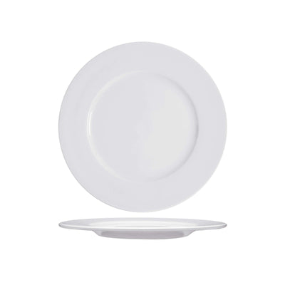Ade Piatto Frutta in Porcellana Bianca 21 cm 12 Pezzi