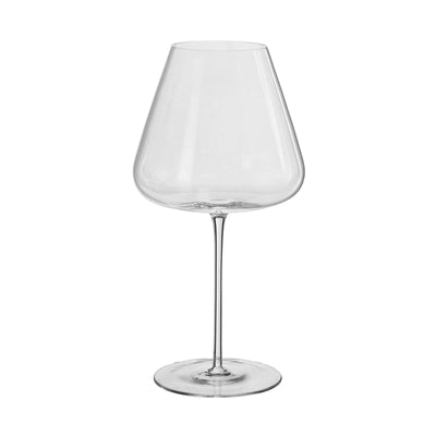 Plume Calice Vino Gran Rosso in Vetro Cristallino Soffiato a Bocca 77 cl 2 Pezzi
