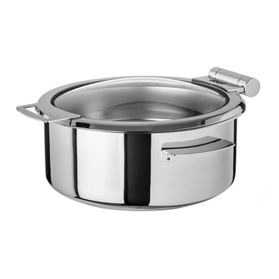 Abert Cosmo Scaldavivande Tondo a Induzione in Acciaio Inox 10 Litri Ø 30 cm