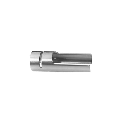 Abert Poggiaposate Tube 2 Posti in Acciaio Inox 5,5x2 cm 12 Pezzi