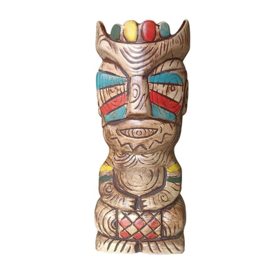 Paderno Tiki Bicchiere in Ceramica Decorata Zulù 40 cl