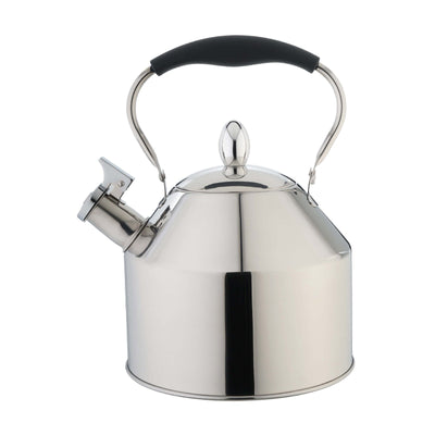 Bollitore Inox con Fischio e Manico Pieghevole per Induzione 3,5 Litri
