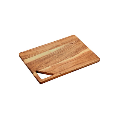 Tagliere in Legno di Acacia con Foro 28x19 cm H 1,7