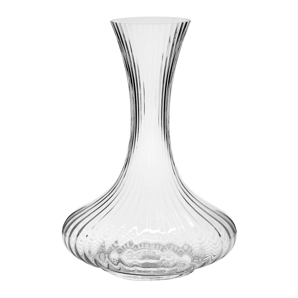 Caraffa Decanter in Vetro Ottico Soffiato a Bocca 1,95 Litri
