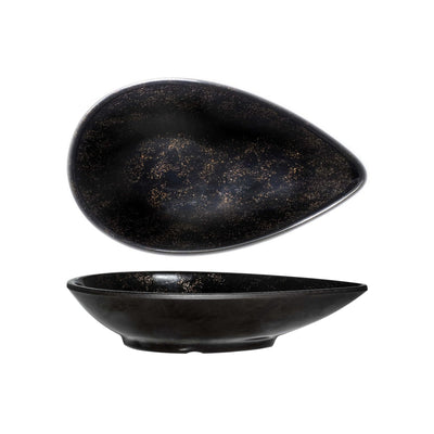 Meteora Gold Coppa Goccia in Melamina 16x9,6 cm H 3,9 cm