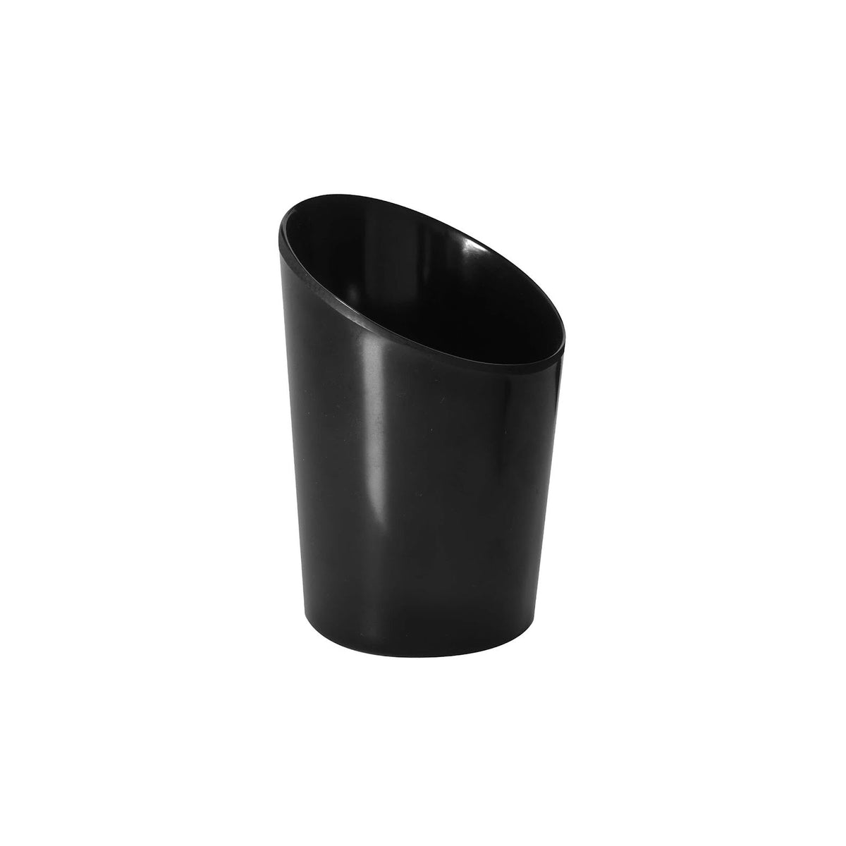 Bicchiere Cono in Melamina Nero Ø 7,4 cm H 11 cm