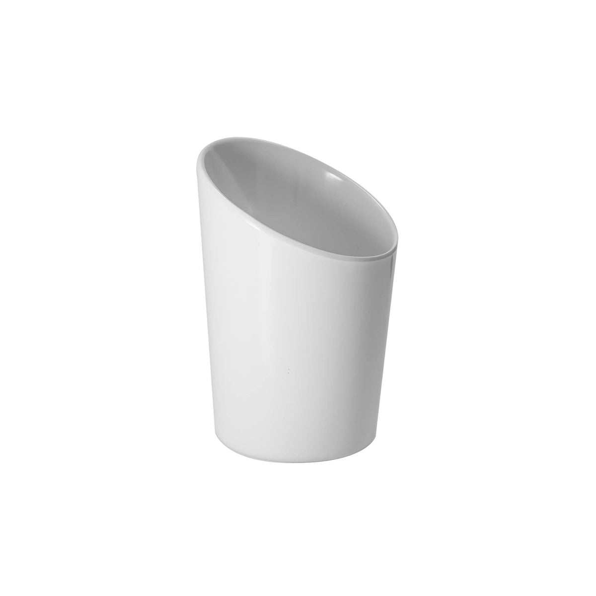 Bicchiere Cono in Melamina Bianco Ø 7,4 cm H 11 cm