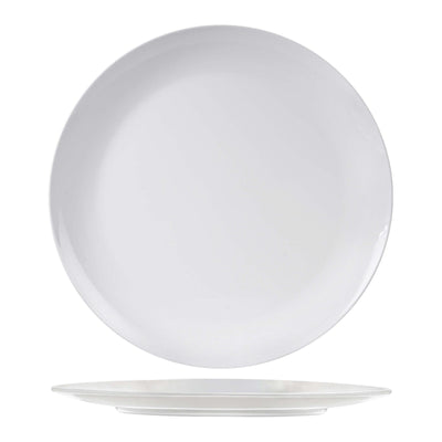Vassoio Tondo in Melamina Bianco 45 cm