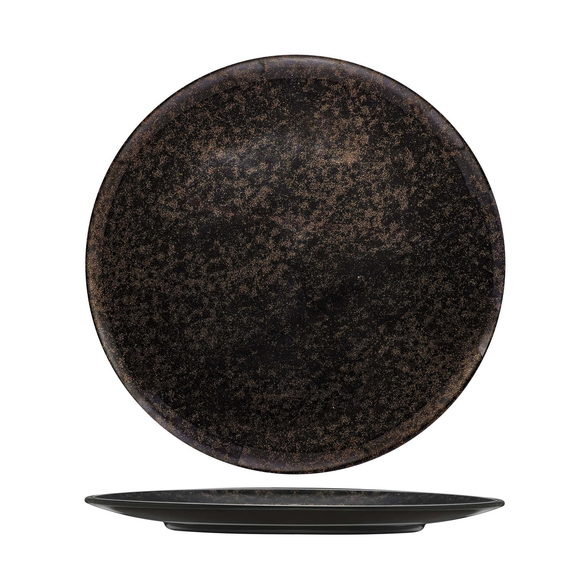Meteora Gold Vassoio Tondo Melamina Ø 41 cm per Buffet