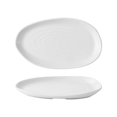 Churchill Envisage Natural Vassoio Ovale Organic 22x13 cm 6 Pezzi