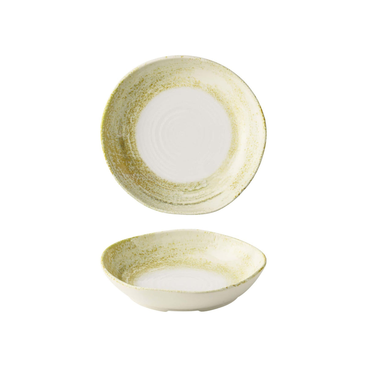Churchill Envisage Erosion Piatto Fondo in Ceramica 21,5 cm 6 Pezzi