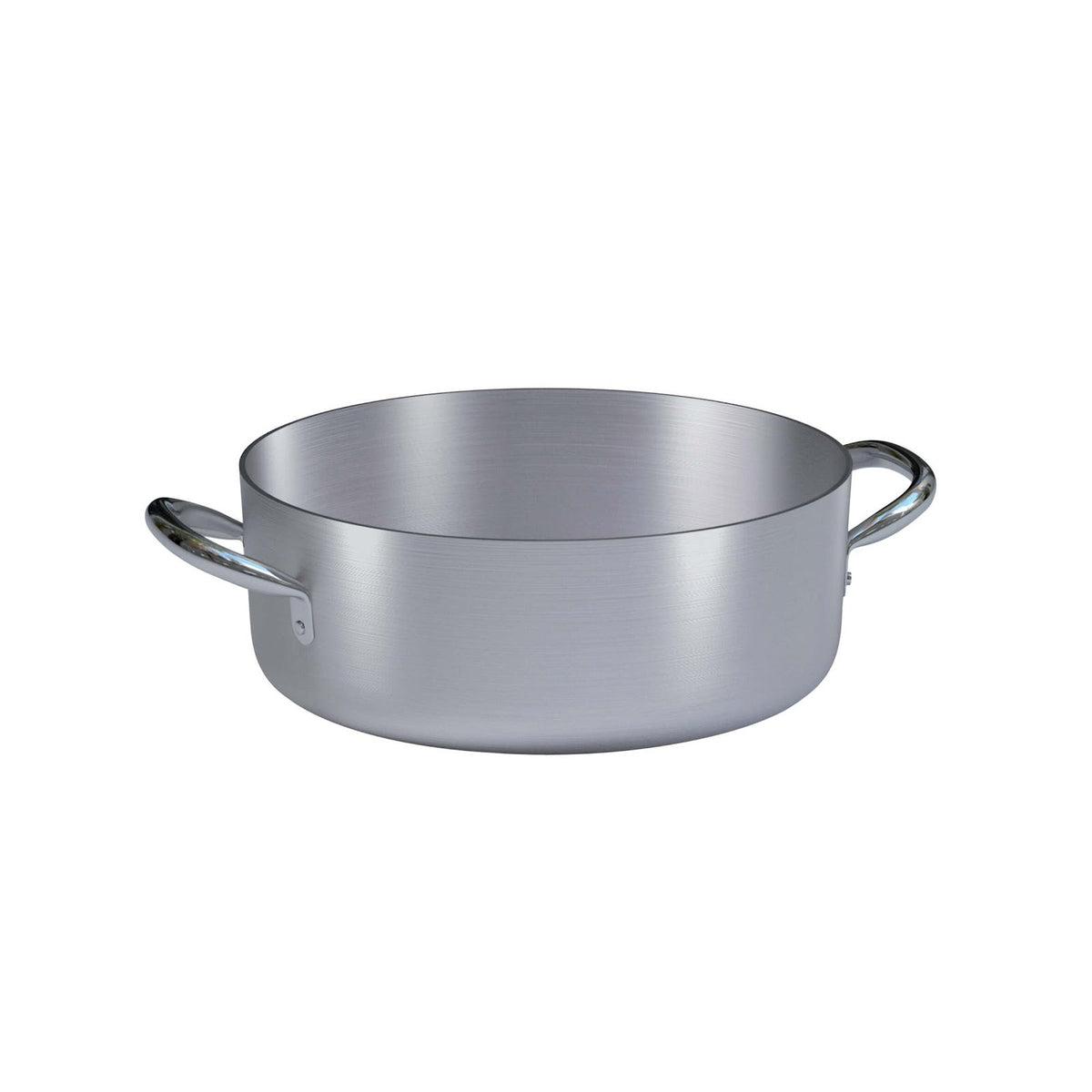 Ballarini Casseruola Bassa 2 Manici in Alluminio per Induzione 28 cm 5,8 Litri