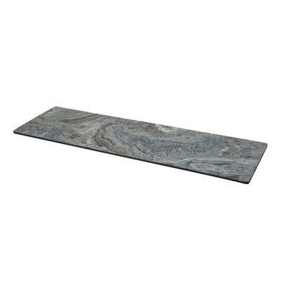 Marble Vassoio Rettangolare in Melamina GN 2/4 53x16,2 cm