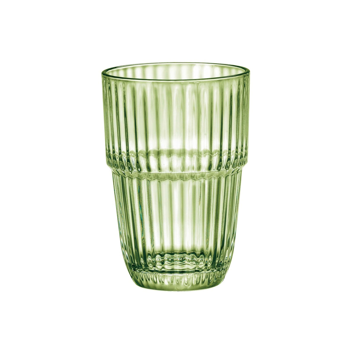 Bormioli Rocco Barshine Bicchiere Long Drink Mint Temperato Impilabile 38 cl 6 Pezzi