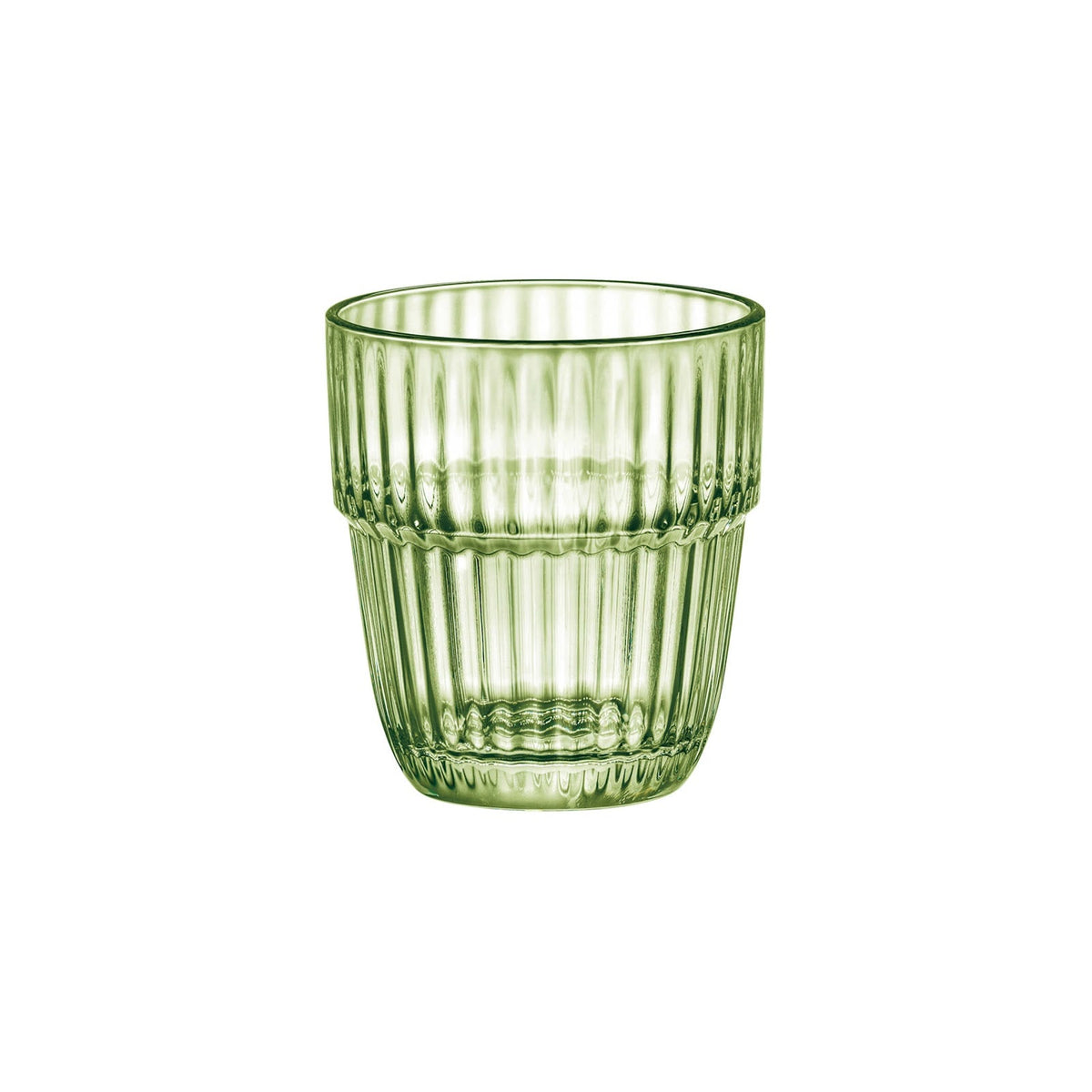 Bormioli Rocco Barshine Bicchiere Rocks Mint Temperato Impilabile 30,5 cl 6 Pezzi